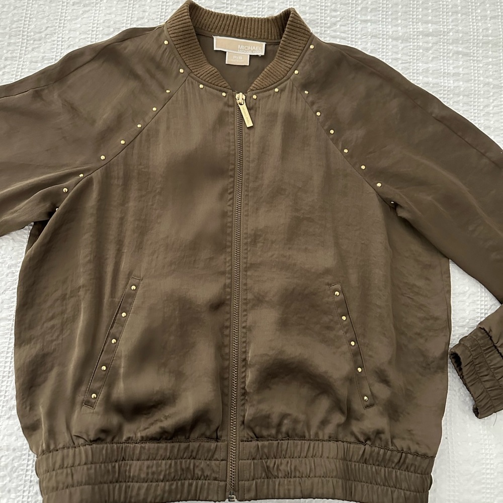 Michael Kors bomber lightweight jacket